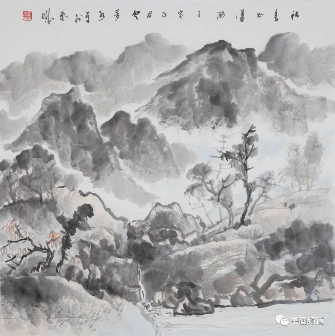 徐水平《浩歌随舟来》 | 轻轻小舟，荡出绝美意境