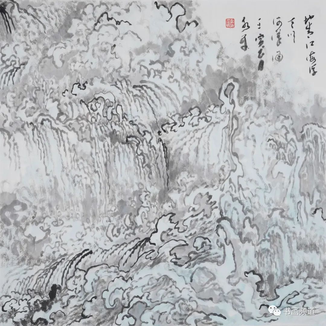 徐水平《浩歌随舟来》 | 轻轻小舟，荡出绝美意境