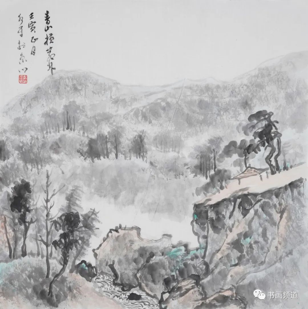 徐水平《浩歌随舟来》 | 轻轻小舟，荡出绝美意境