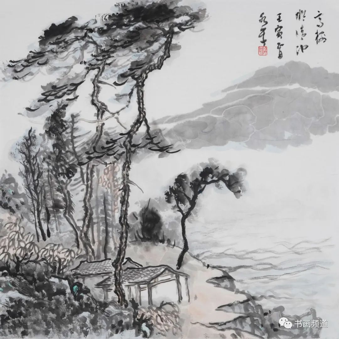 徐水平《浩歌随舟来》 | 轻轻小舟，荡出绝美意境