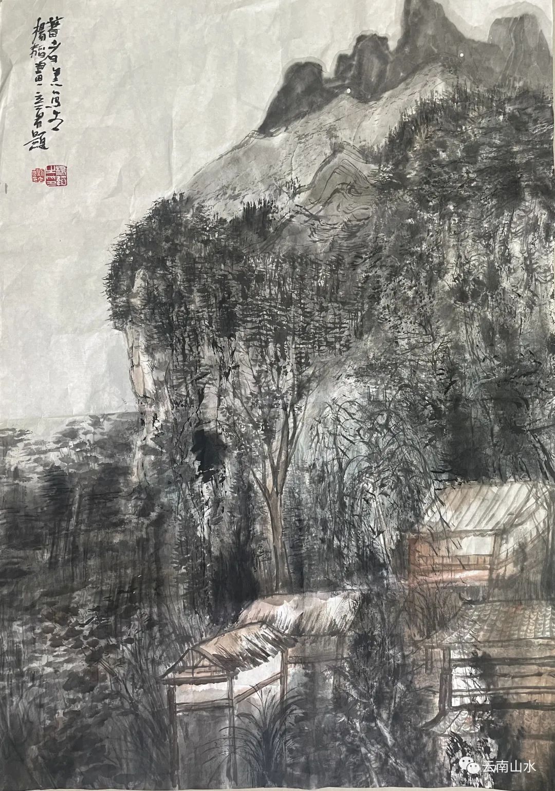 展现“绿美文山”美好画卷——刘立勇云南文山写生示范教学活动师生作品网络展