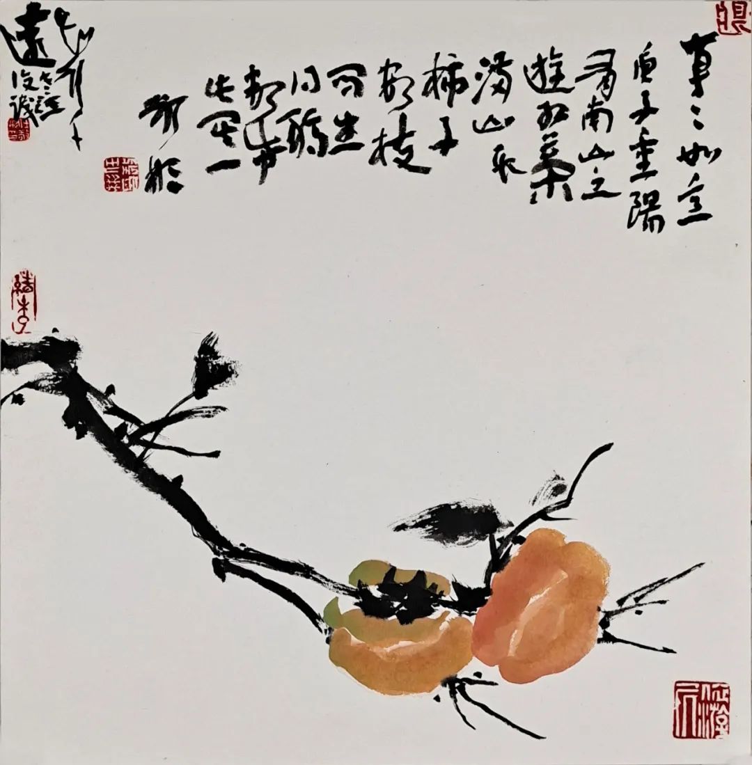 “南山桃李：任敬彬中国画小品展”在济南开展