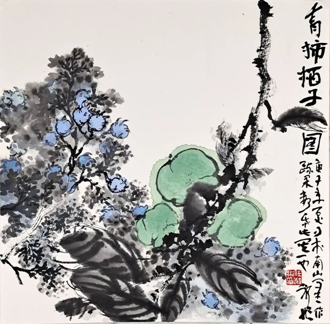 “南山桃李：任敬彬中国画小品展”在济南开展