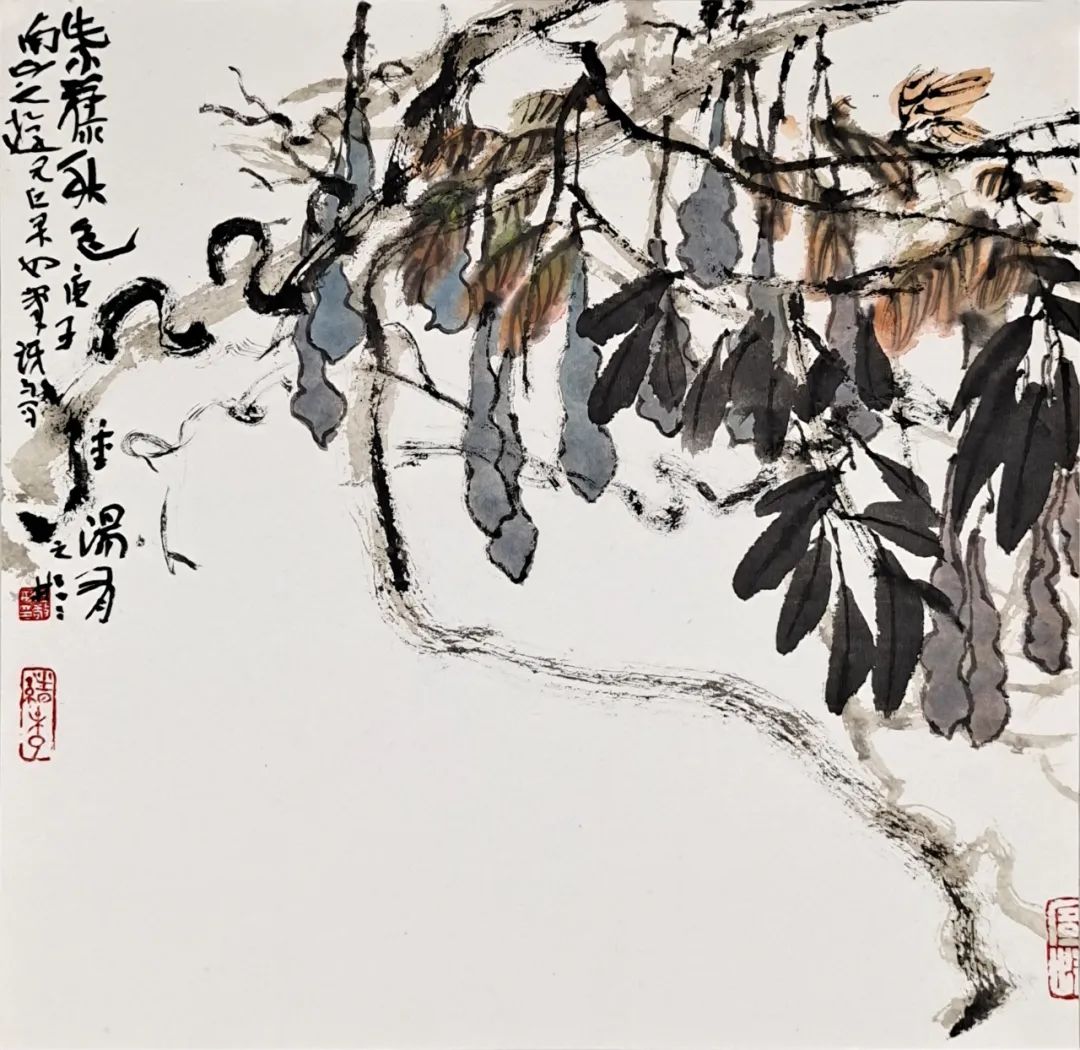 “南山桃李：任敬彬中国画小品展”在济南开展