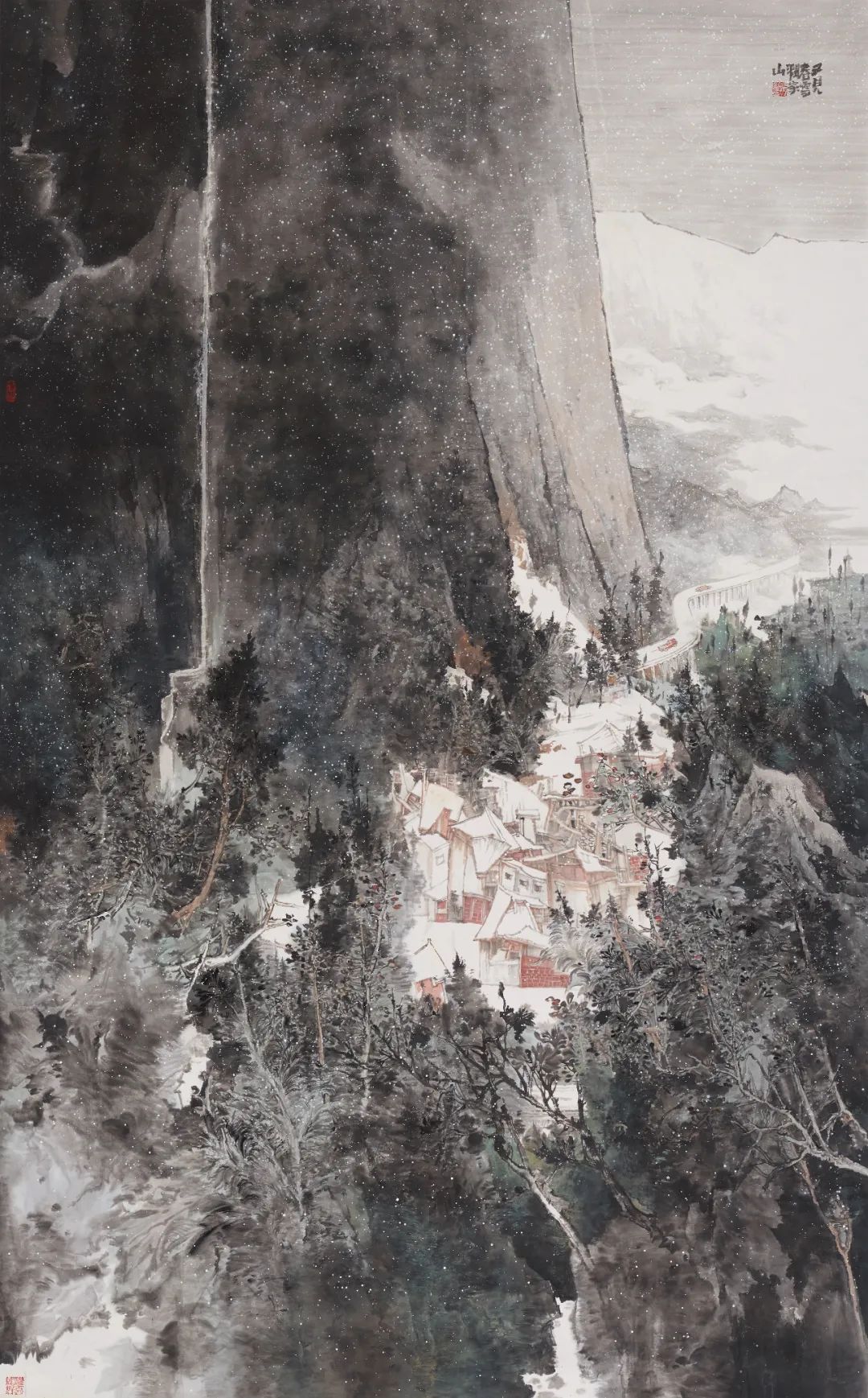 中国山水画的现代表达方式——梁明谈“仰望秋岳·2022中国画山水作品展”