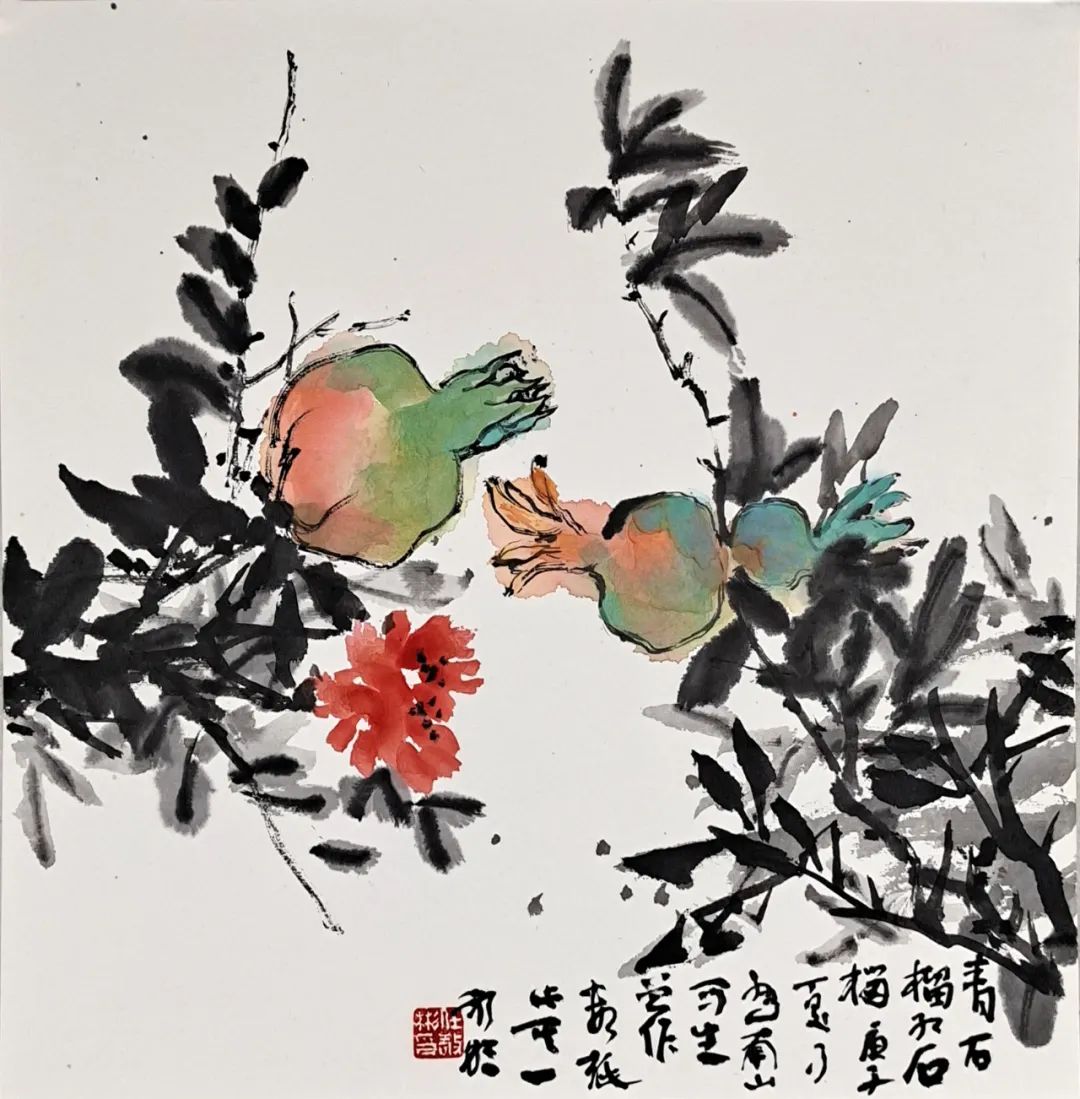 南山桃李·任敬彬中国画小品展 | 李学明：活色生香，汲古出新