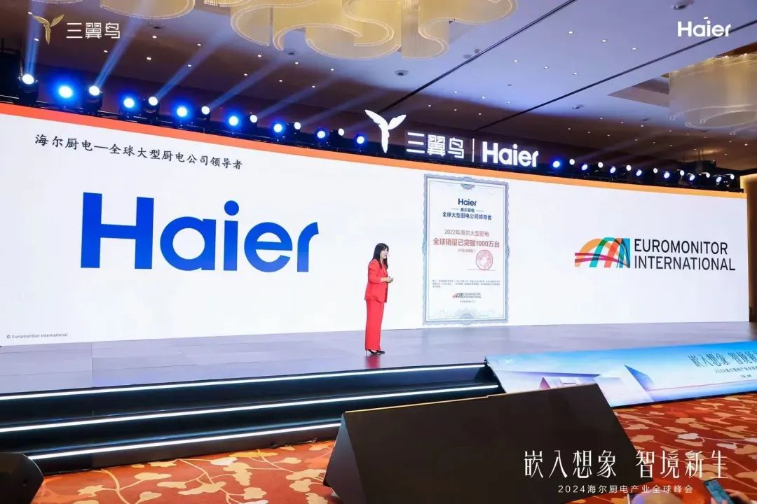 海尔厨电：中国首个超千万台的品牌