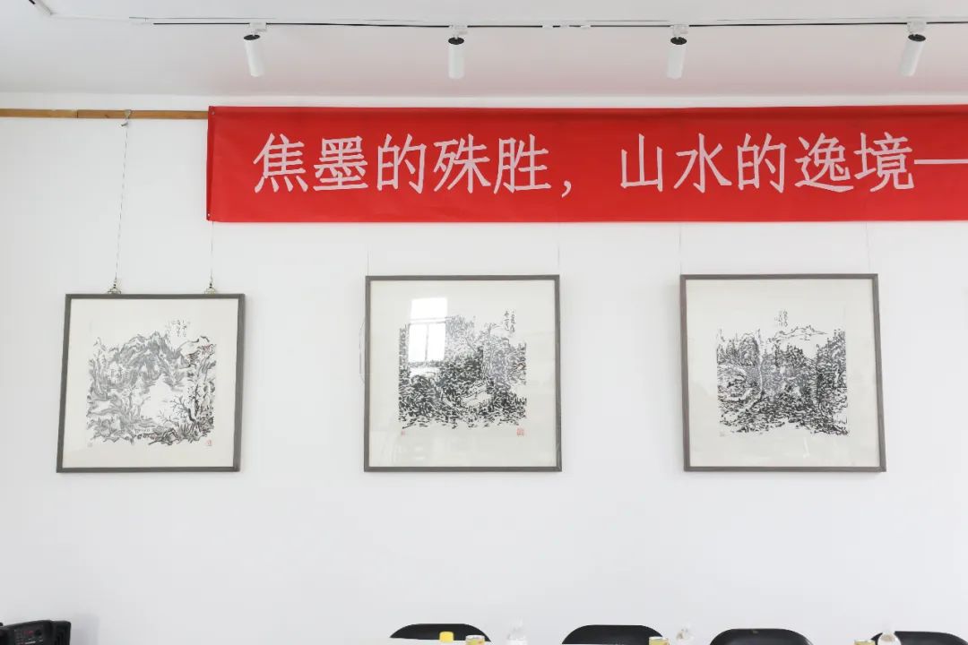 “焦墨的殊胜，山水的逸境——初中海山水小品精粹展”在北京隆重开幕