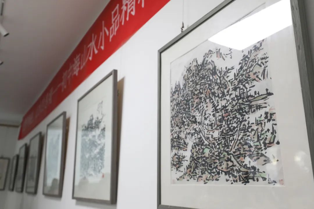 “焦墨的殊胜，山水的逸境——初中海山水小品精粹展”在北京隆重开幕