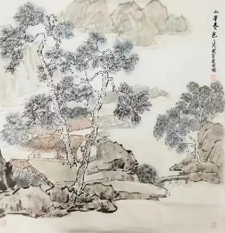 意境幽远又富有跳跃的活力——“周末个人画展”在济南展出