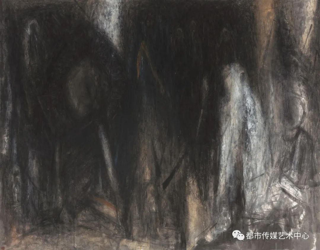 黑色的沉默，著名画家樊杰颖应邀参展“合 · 集——2023当代水墨艺术展”