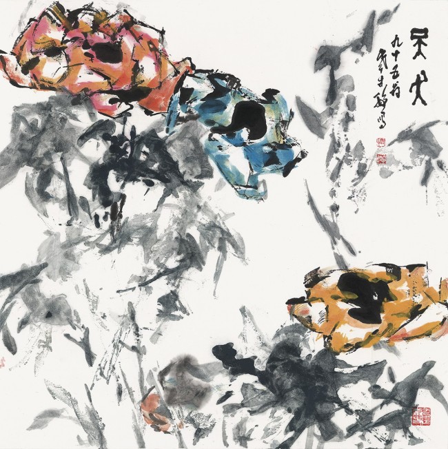 “十指彩墨翔九天——刘伯骏102岁纪念展”12月7日将在北京画院美术馆开幕