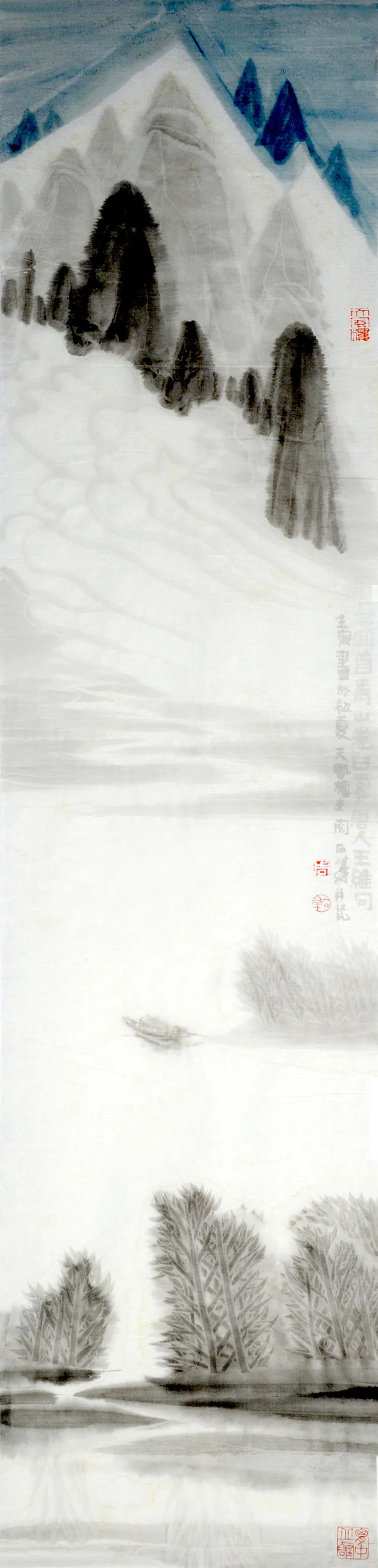 绘王维诗意，著名画家周石峰应邀参展“《意境》唐诗主题画展”