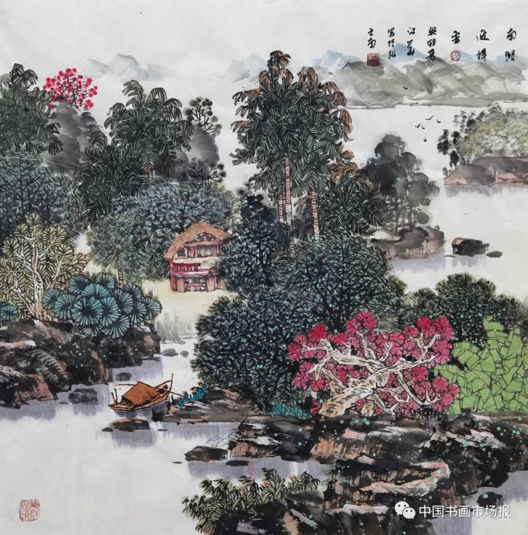 著名画家阮江华应邀参展，“盛世典藏——中国书画市场报创刊十周年学术邀请展”将在许昌开幕