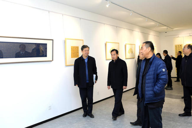 “谭延祯书法艺术交流展”成功举办