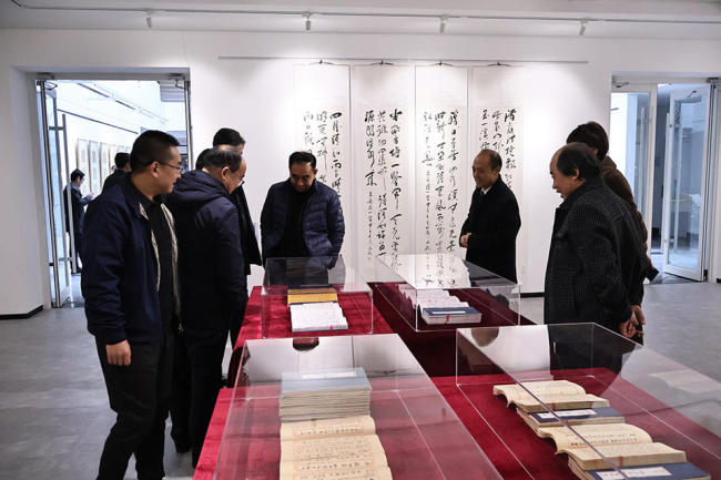 “谭延祯书法艺术交流展”成功举办