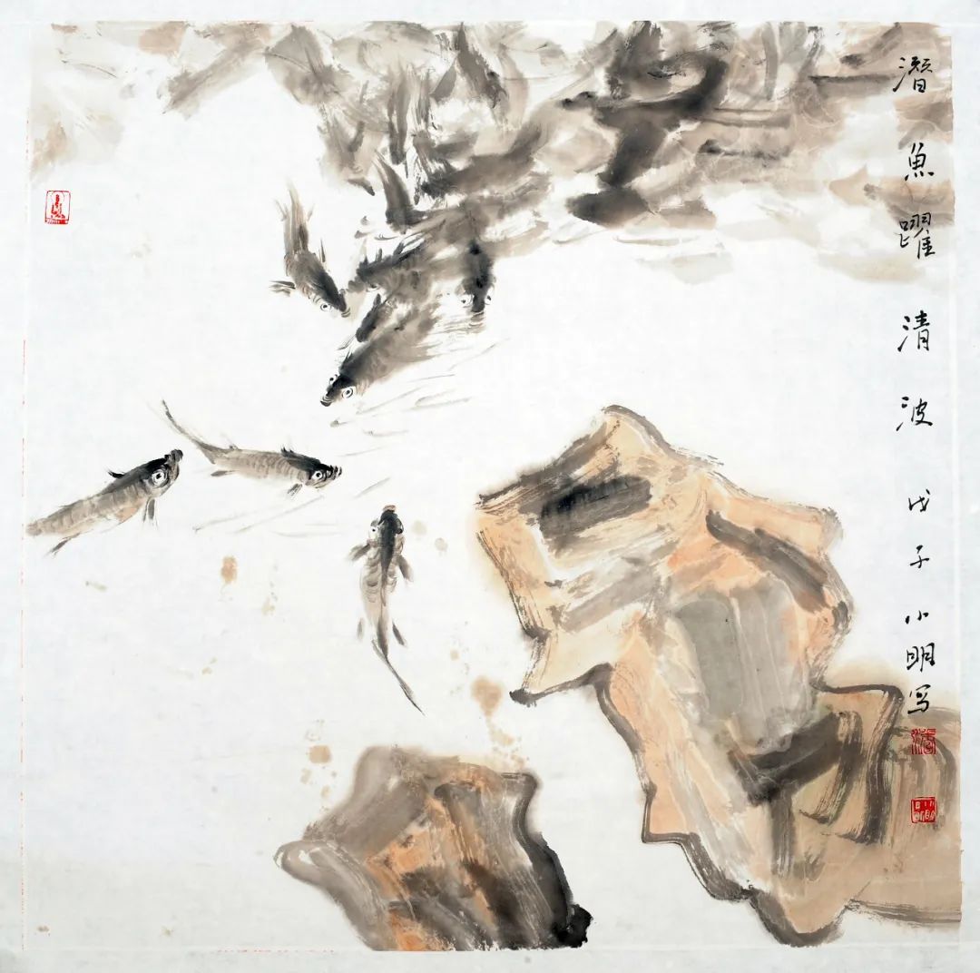 著名画家潘小明应邀参展“书卷气——中国当代书画家作品邀请展第三回”