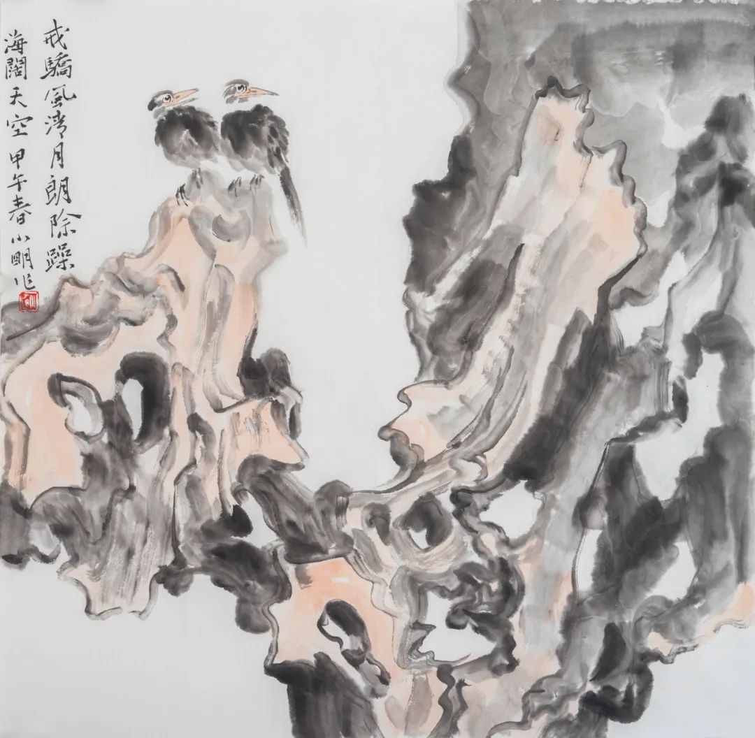 著名画家潘小明应邀参展“书卷气——中国当代书画家作品邀请展第三回”