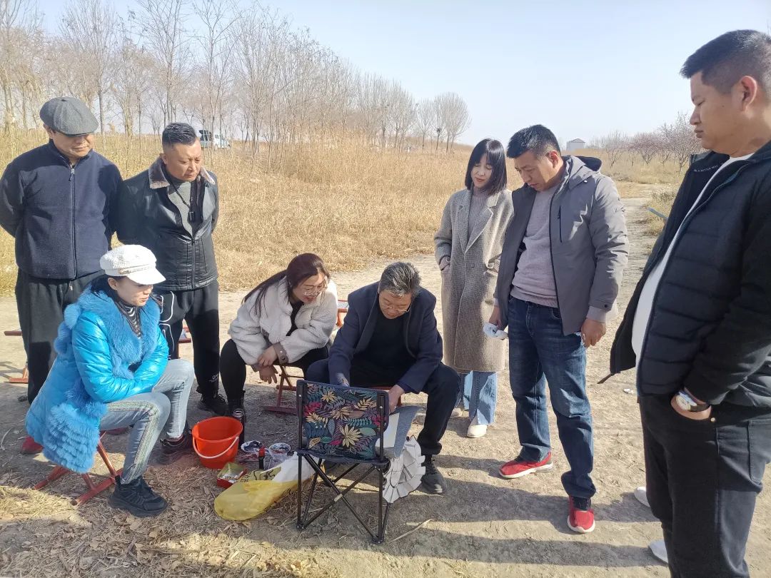 记录季节变换的自然之美—— 范杰导师班走进淄博马踏湖写生