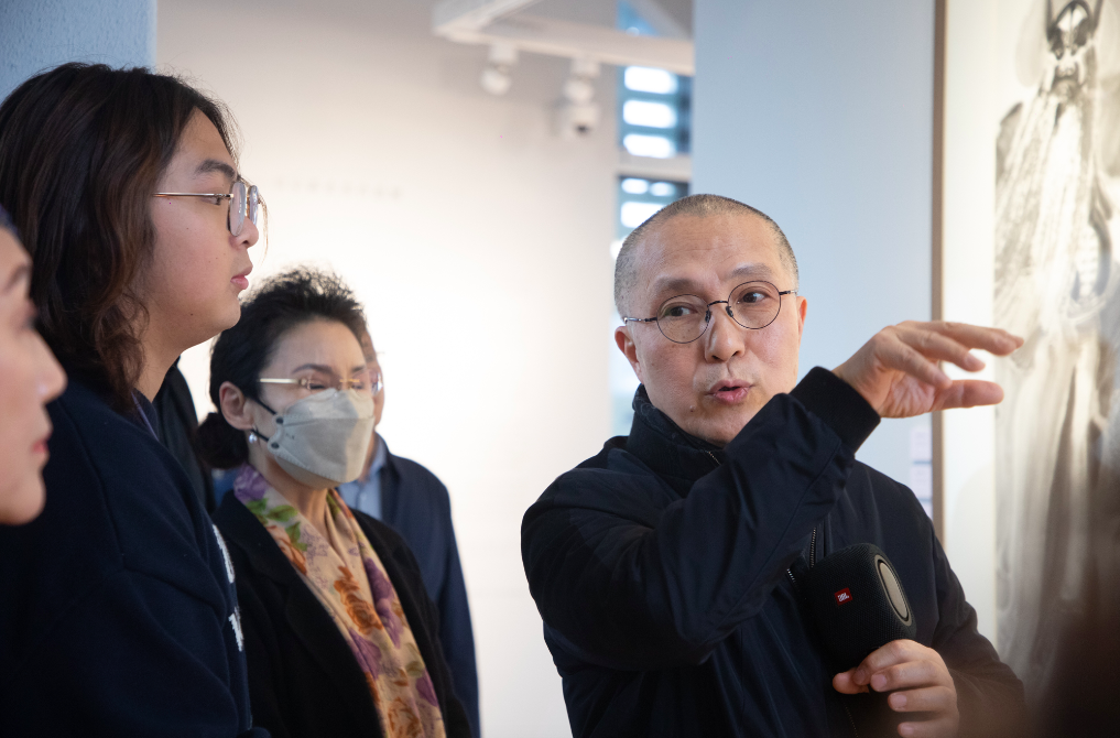 “写生灵——周京新水墨作品展”在江苏盐城九龙口淮念书房隆重开幕