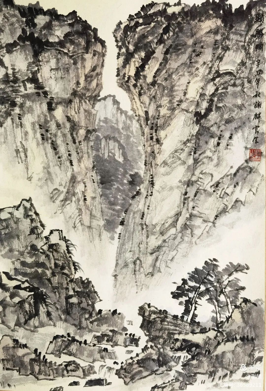 “无章无法”的谢麟：笔墨随情而动，我画我家的山水