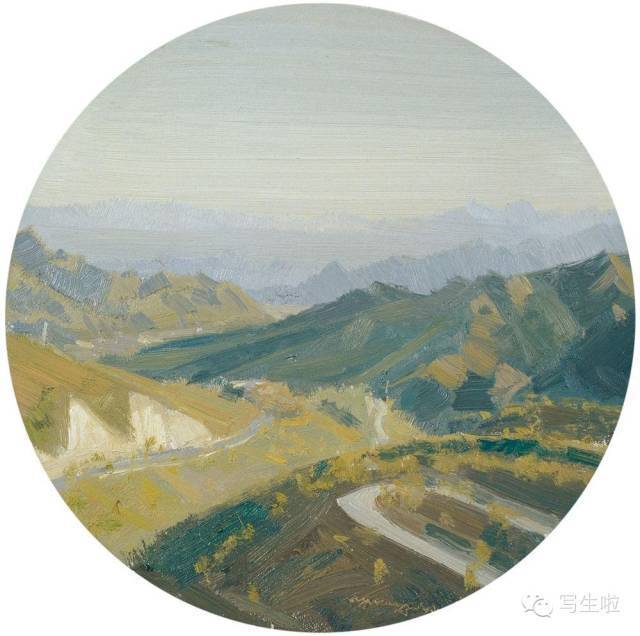 见山见水，为天地绘色——袁元风景写生作品赏析