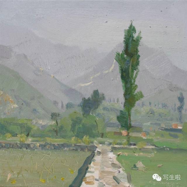 见山见水，为天地绘色——袁元风景写生作品赏析