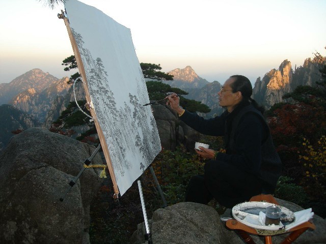 董希源《黄山图》 | 是一座神山，一座精神之山，一座灵魂之山