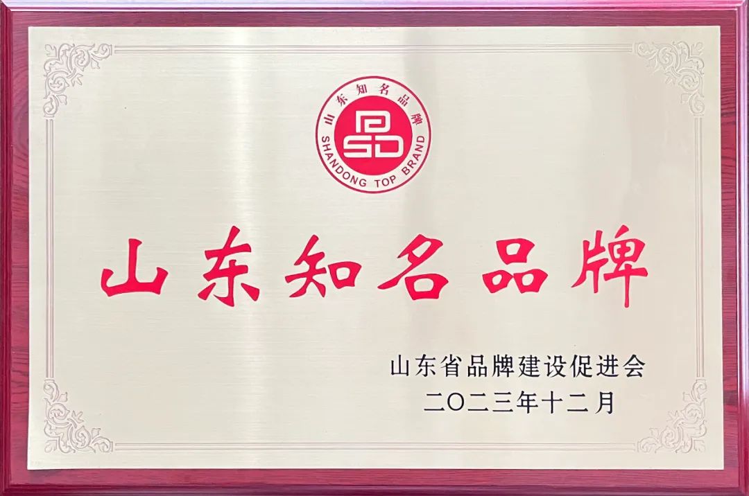 沃尔德集团旗下两家子公司荣获2023年“山东知名品牌”认定