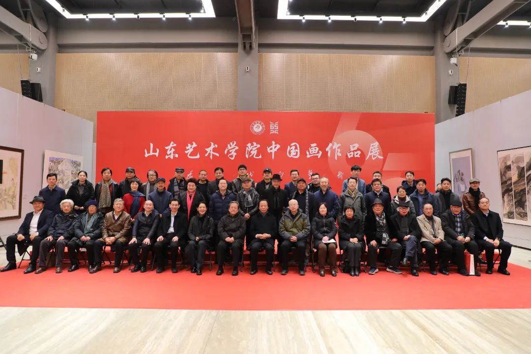 “时代的华彩——山东艺术学院中国画作品展”在中国国家画院开幕