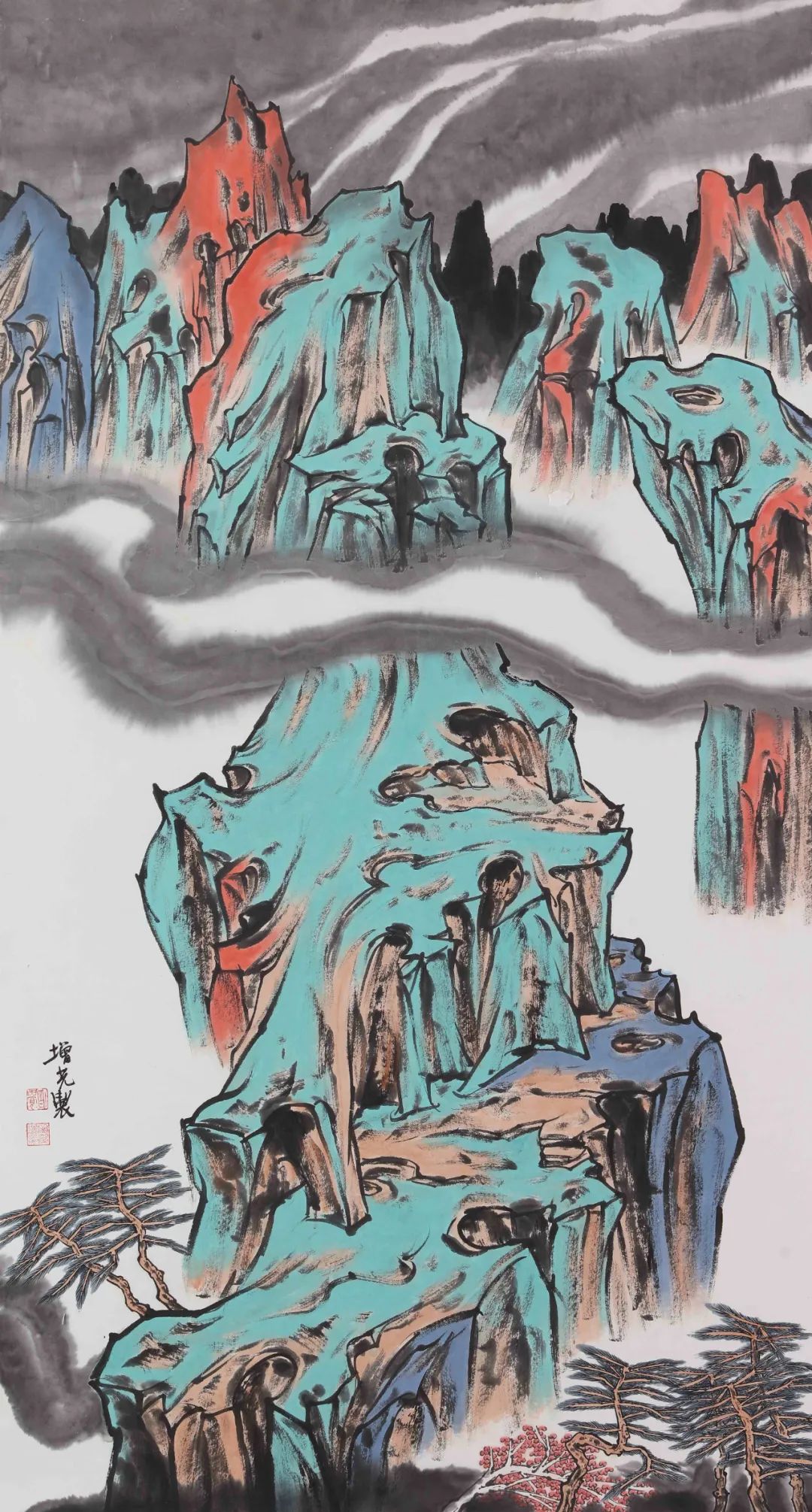 “万峰胜色——岳增光山水画作品展”将于明日在东莞开展