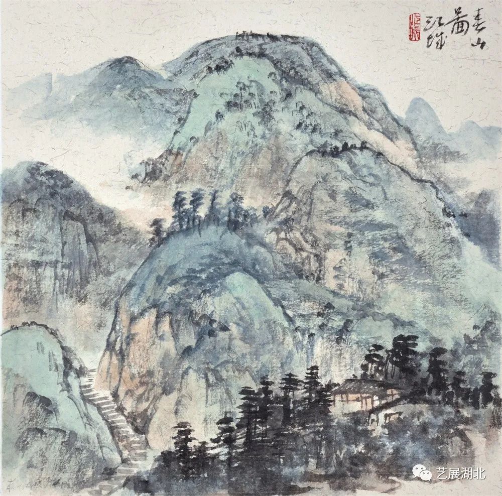 “墨彩凝晖”黄鹤楼·南楼画社系列展览（第九回） | 施江城中国画作品展今日在武汉开展