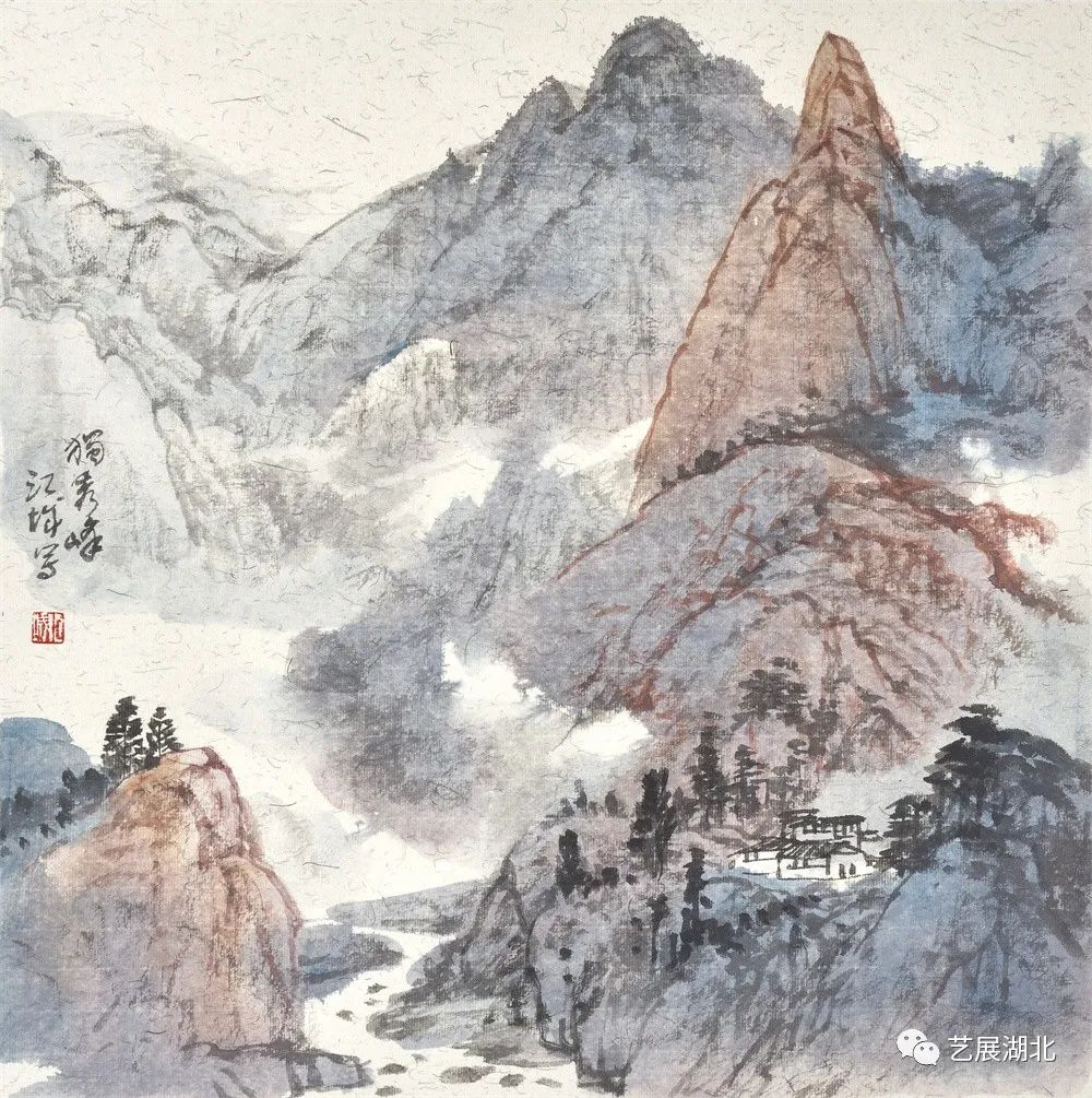 “墨彩凝晖”黄鹤楼·南楼画社系列展览（第九回） | 施江城中国画作品展今日在武汉开展