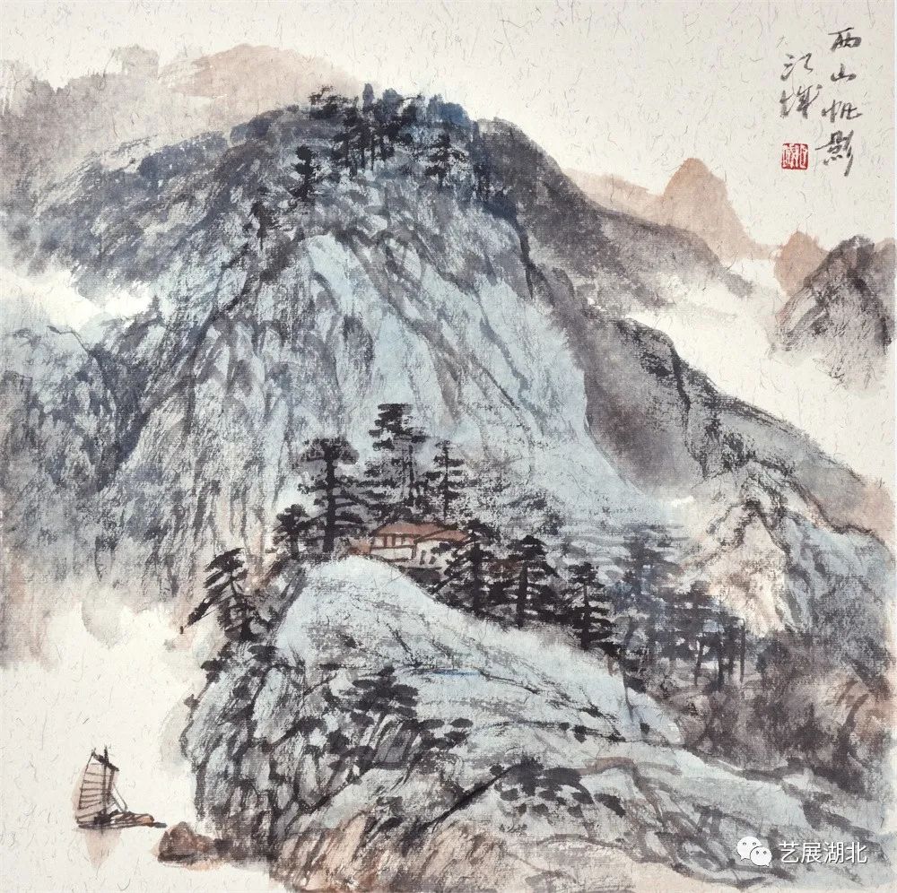 “墨彩凝晖”黄鹤楼·南楼画社系列展览（第九回） | 施江城中国画作品展今日在武汉开展