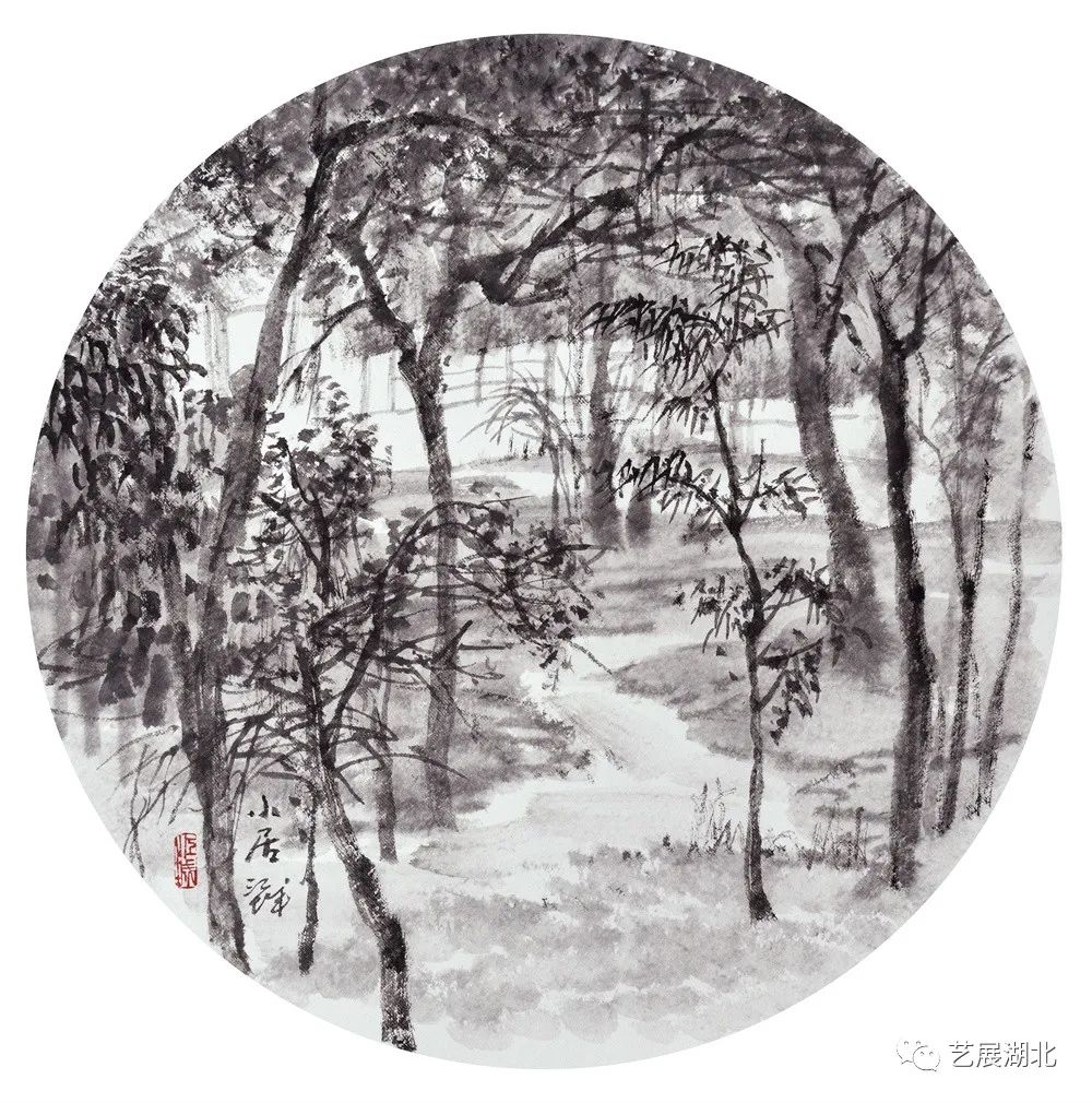 “墨彩凝晖”黄鹤楼·南楼画社系列展览（第九回） | 施江城中国画作品展今日在武汉开展