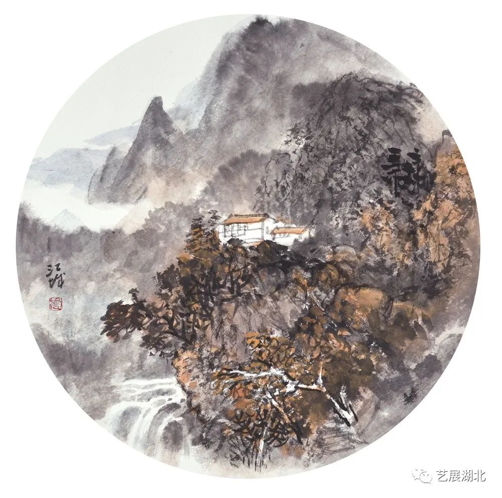 “墨彩凝晖”黄鹤楼·南楼画社系列展览（第九回） | 施江城中国画作品展今日在武汉开展