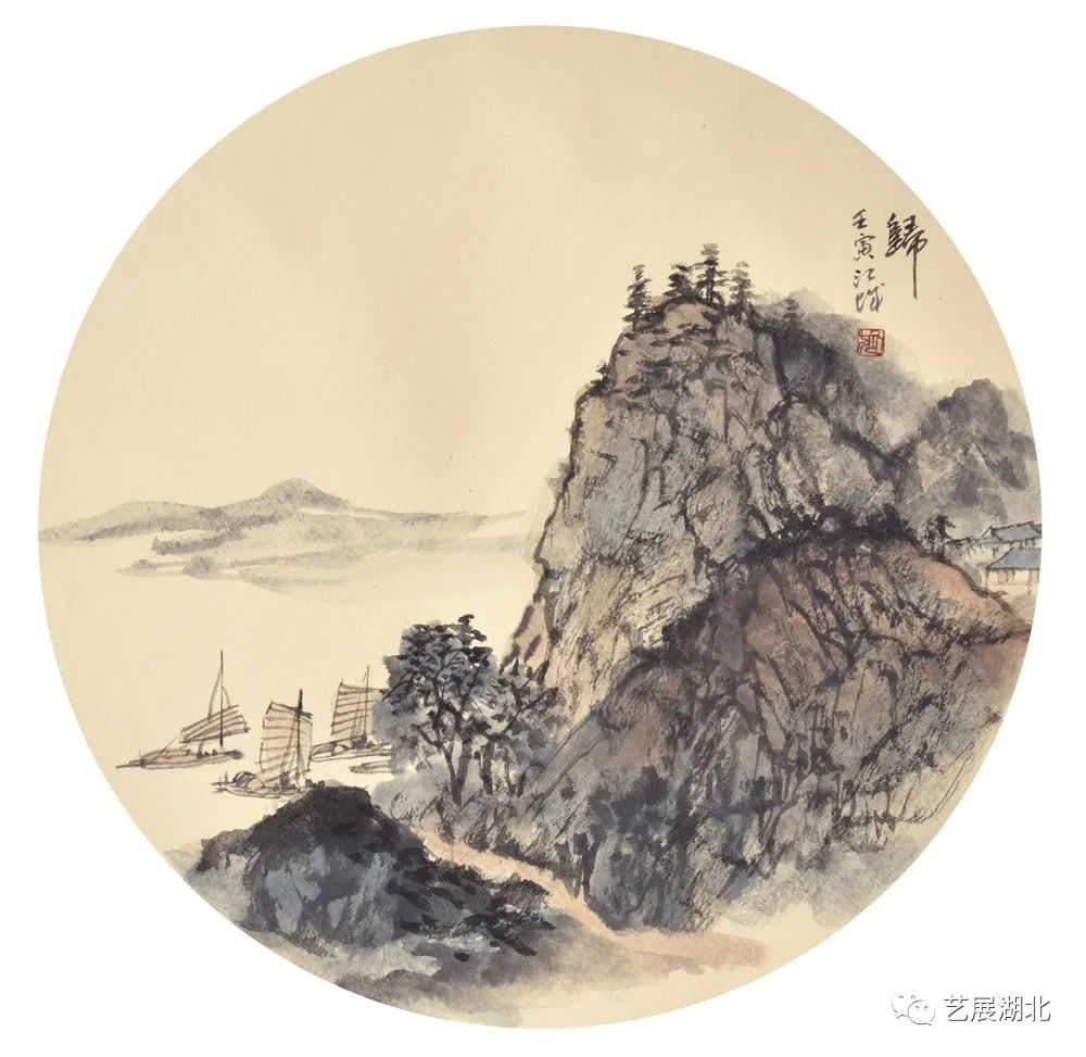 “墨彩凝晖”黄鹤楼·南楼画社系列展览（第九回） | 施江城中国画作品展今日在武汉开展