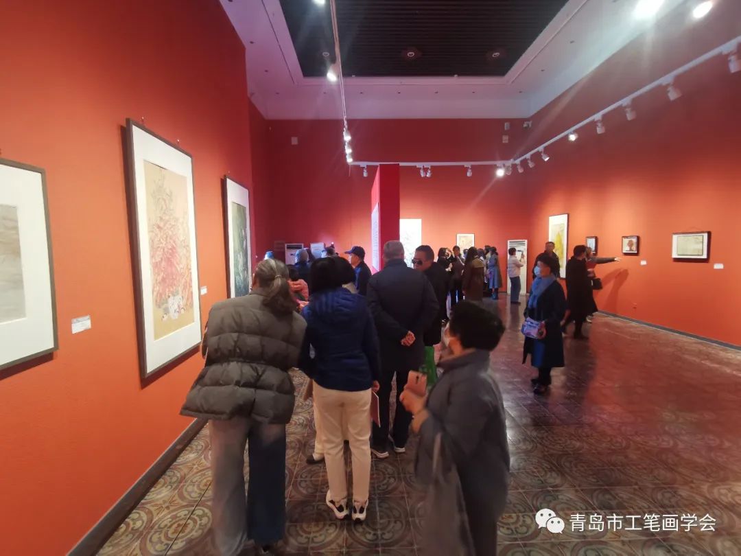 周莲荣《自在飞花轻似梦》入展“青岛小幅工笔画精品展”