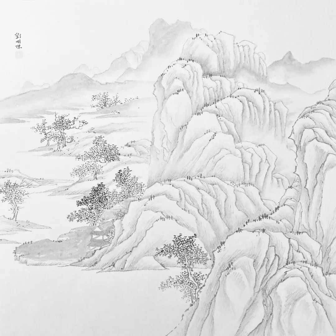 “陟彼南山·刘明杰山水画展”今日下午在临沂开幕