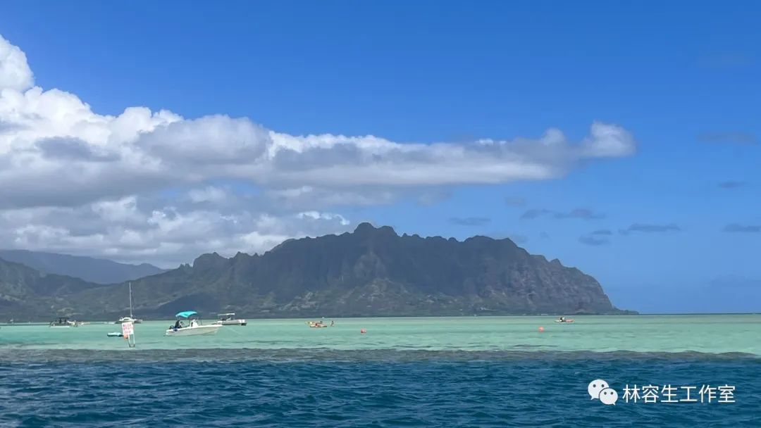 林容生美国夏威夷檀香山写生：神秘的火山知道地心什么时候发热