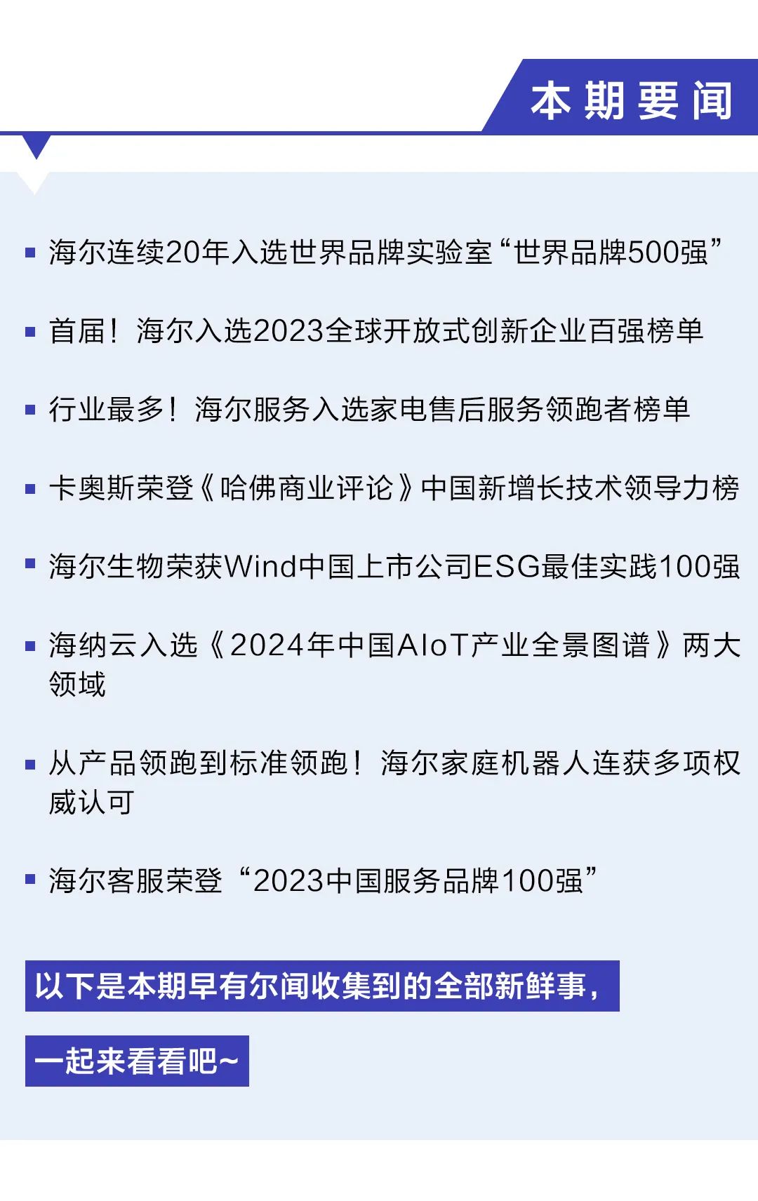 以创新 致世界 | 海尔连续20年入选世界品牌实验室“世界品牌500强”