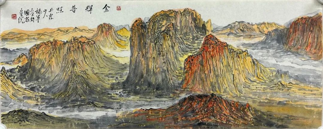 著名画家杨军应邀参展“艺海传薪——京津冀书画名家迎春展”