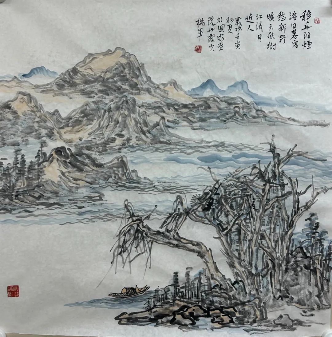 著名画家杨军应邀参展“艺海传薪——京津冀书画名家迎春展”