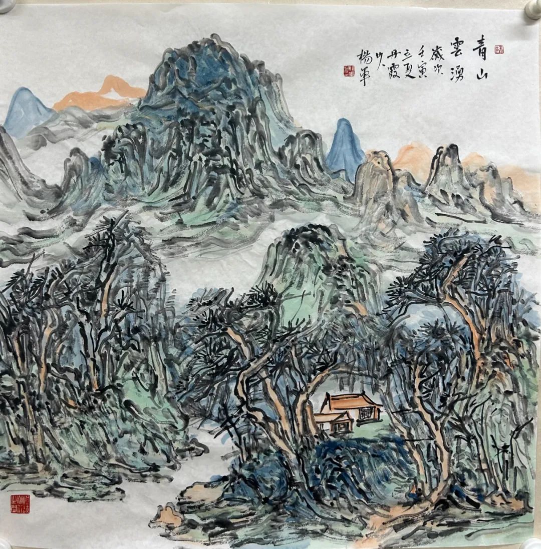 著名画家杨军应邀参展“艺海传薪——京津冀书画名家迎春展”