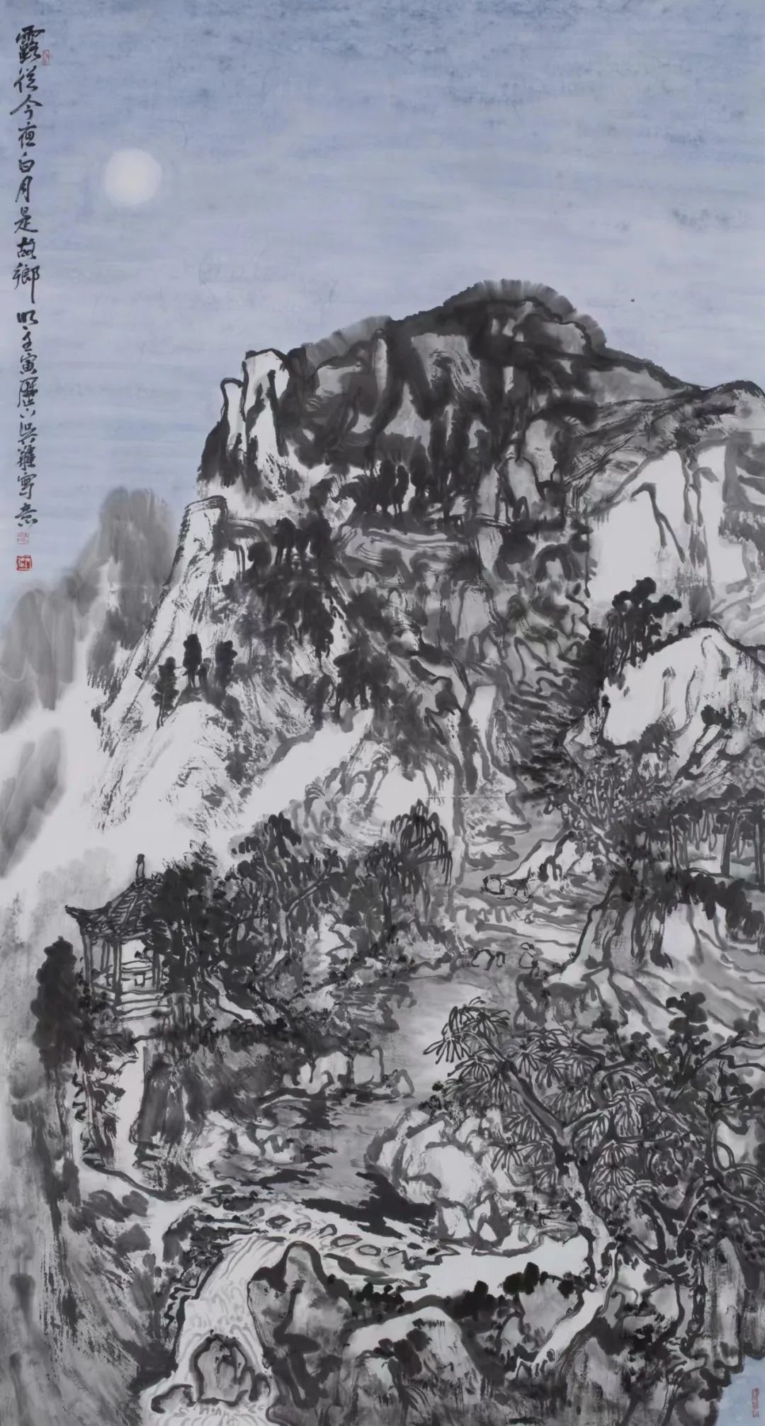 “阅山逸事——岱云社中国画作品展”今日在济南开展