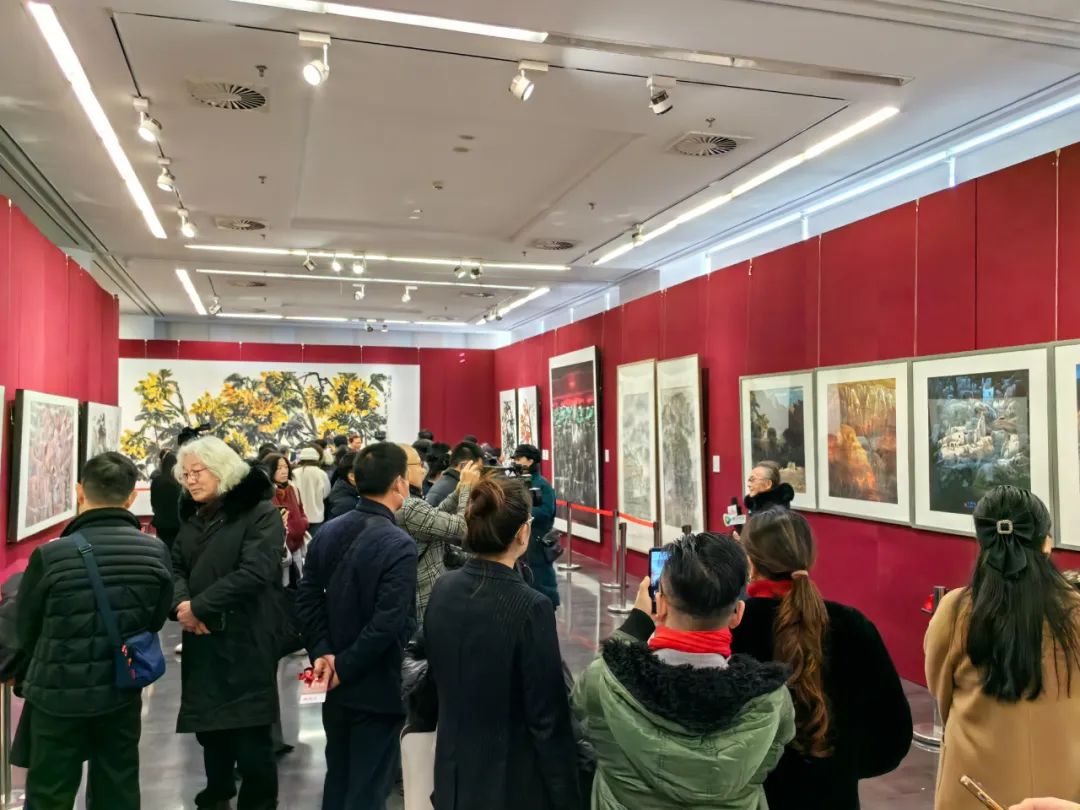 山东画院院长孔维克应邀参展，“笔墨中国——首届中国画名家学术邀请展”在京举办