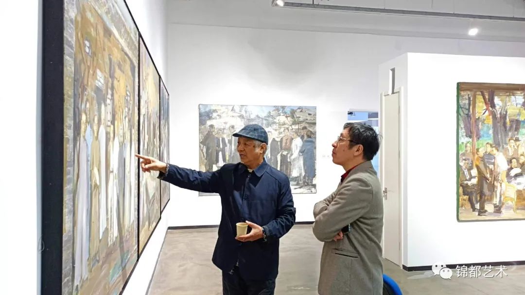 “孙建平——那个年代的先贤们”画展在北京开幕，展期至2024年1月18日