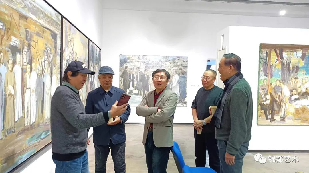 “孙建平——那个年代的先贤们”画展在北京开幕，展期至2024年1月18日