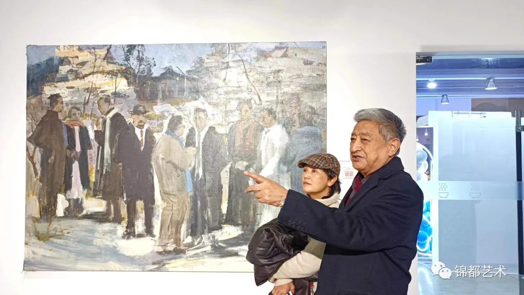 “孙建平——那个年代的先贤们”画展在北京开幕，展期至2024年1月18日