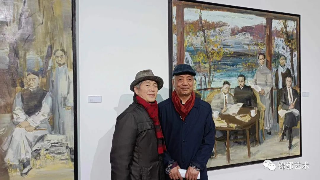 “孙建平——那个年代的先贤们”画展在北京开幕，展期至2024年1月18日